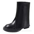 Leather winter warm casual women's boots